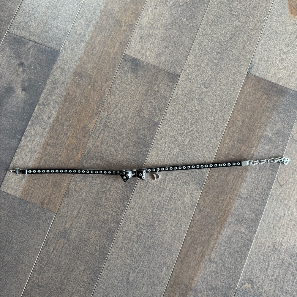 Dior Black and White gold Necklace